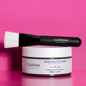 Clarisma California Energizing Face Mask Namaste Glow - Full size/NIB